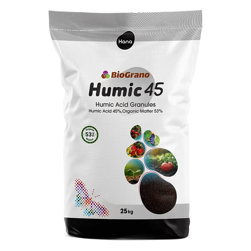 humic45-2 کود گرانول هیومیک 45 هانا - تصویر 1